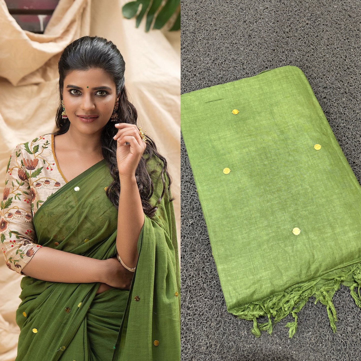 CS30- Aishwraya rajesh Kadhi cotton saree