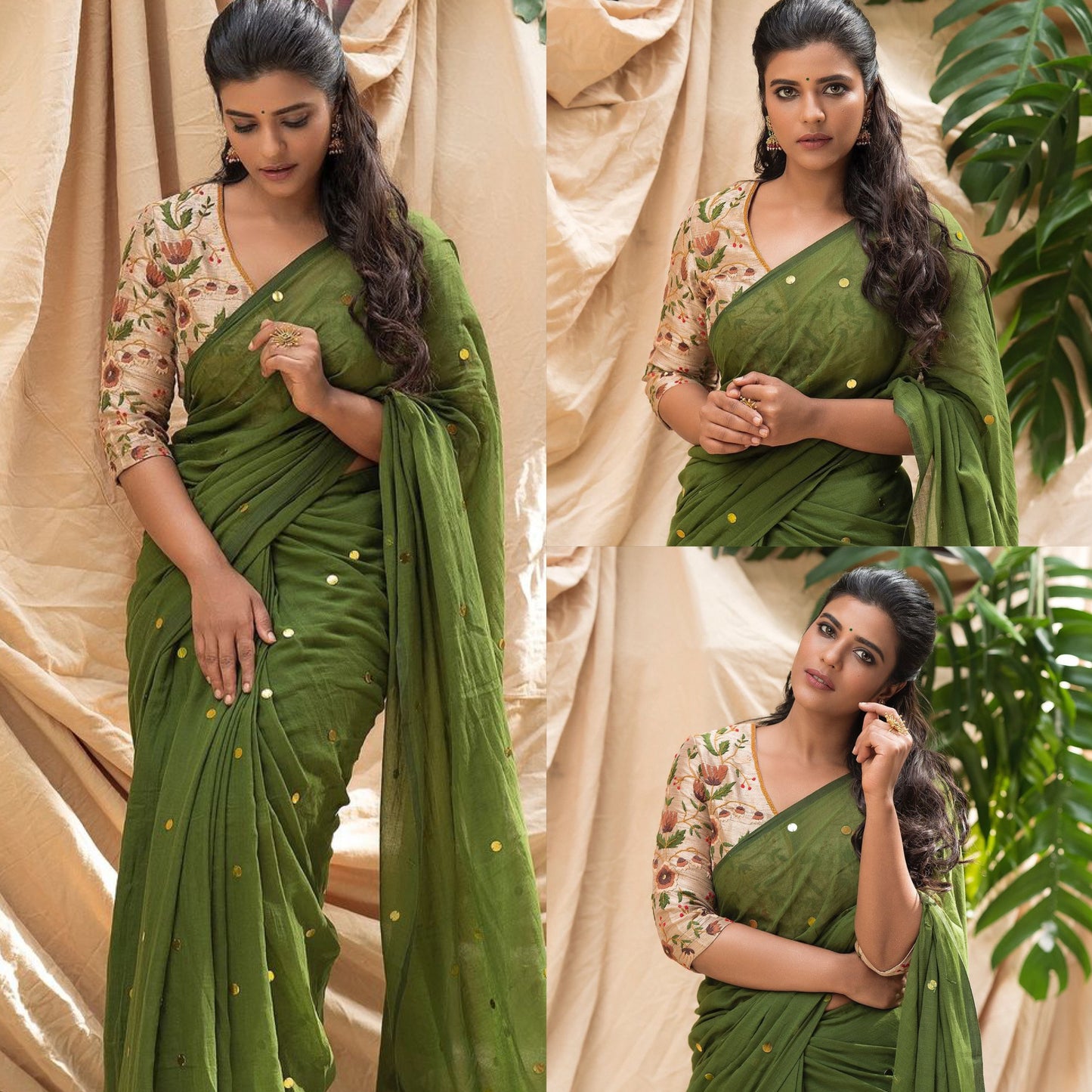 CS30- Aishwraya rajesh Kadhi cotton saree