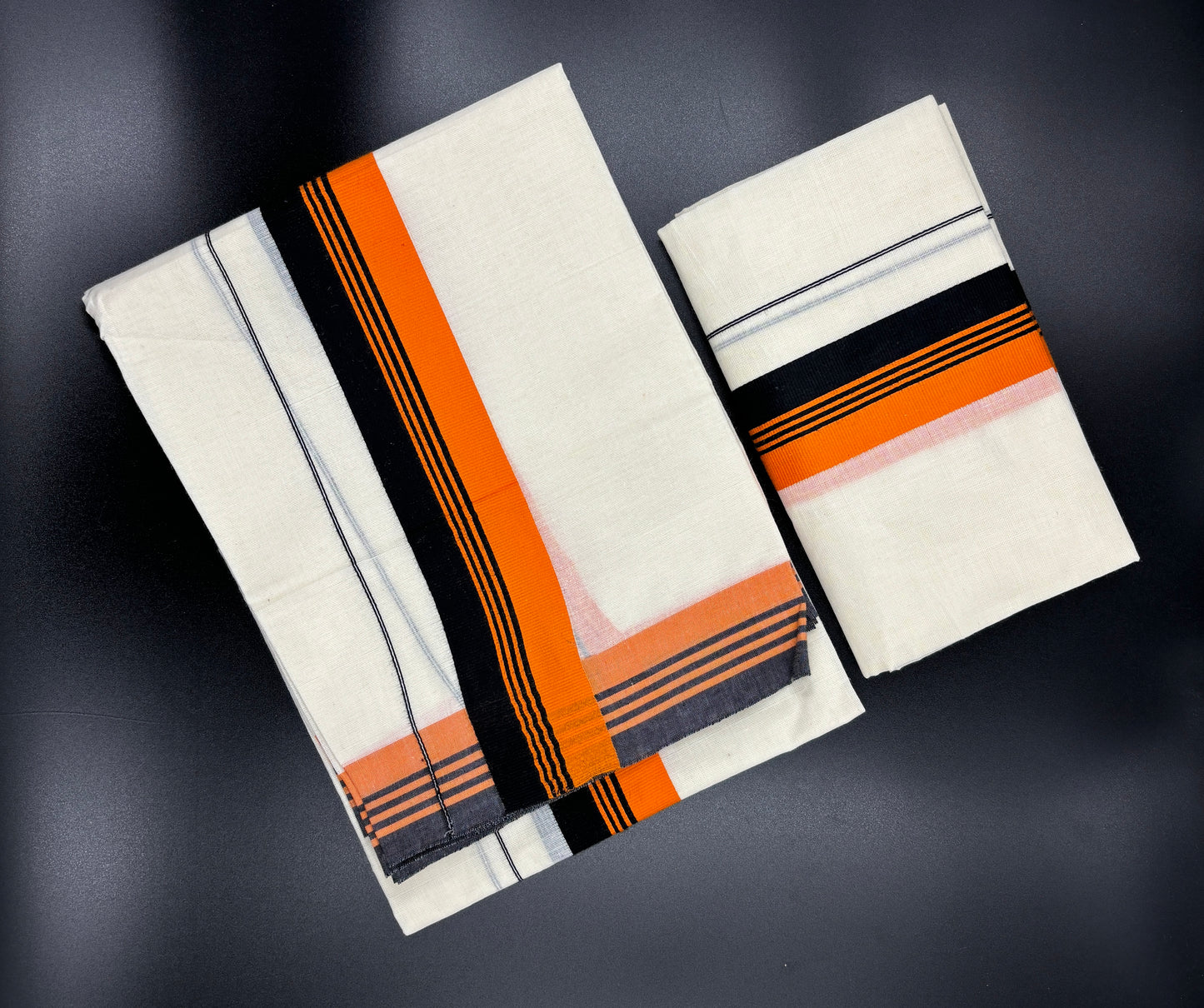SM-32 2 inch kattikara fancy set mundu 2.80