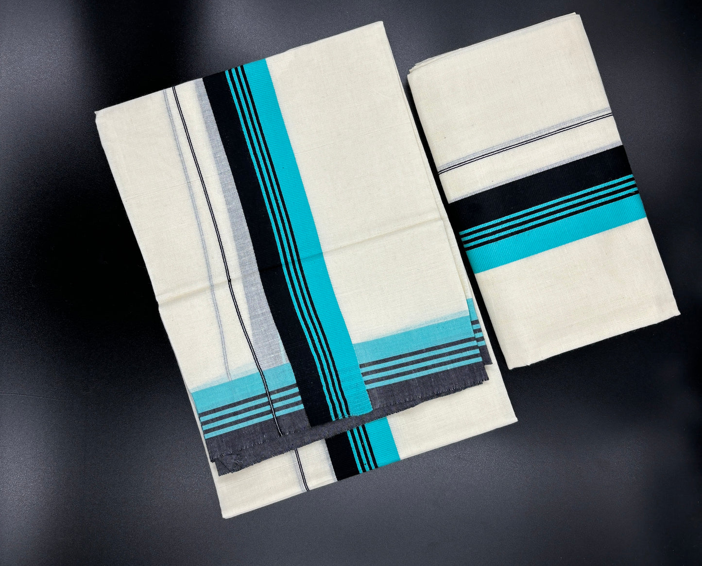 SM-32 2 inch kattikara fancy set mundu 2.80