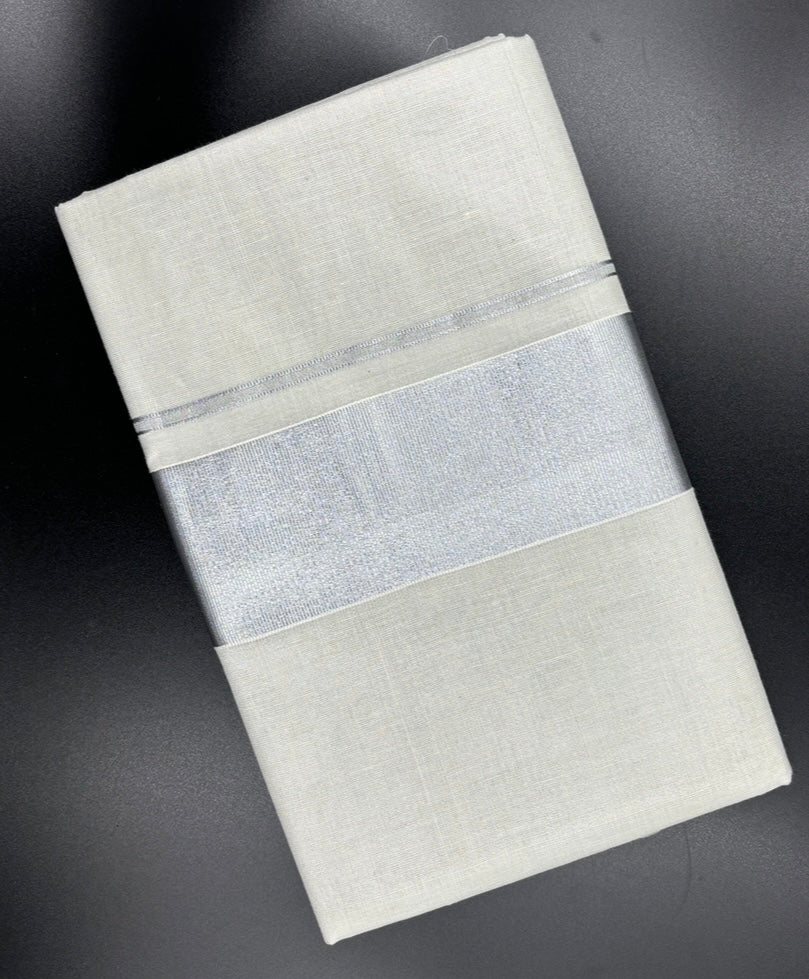 SS100 Plain tissue saree