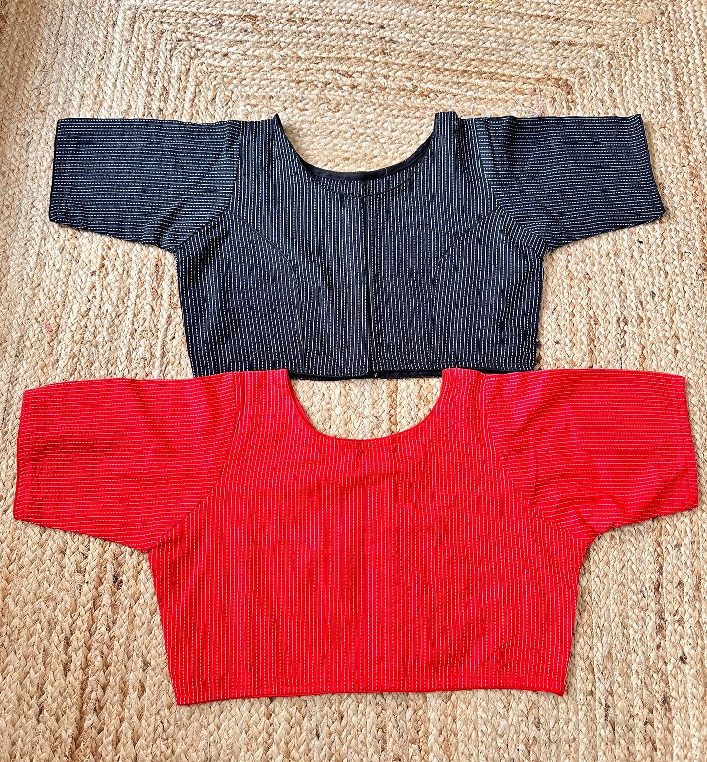 Rb02- Kantha work blouse