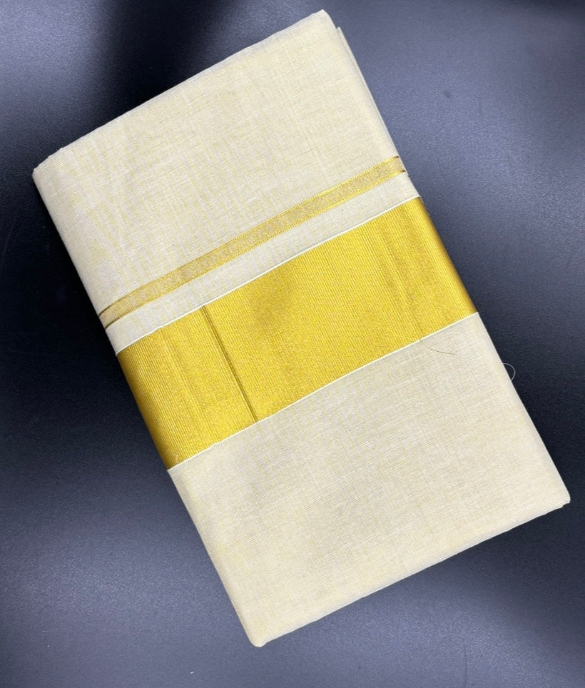 SS100 Plain tissue saree
