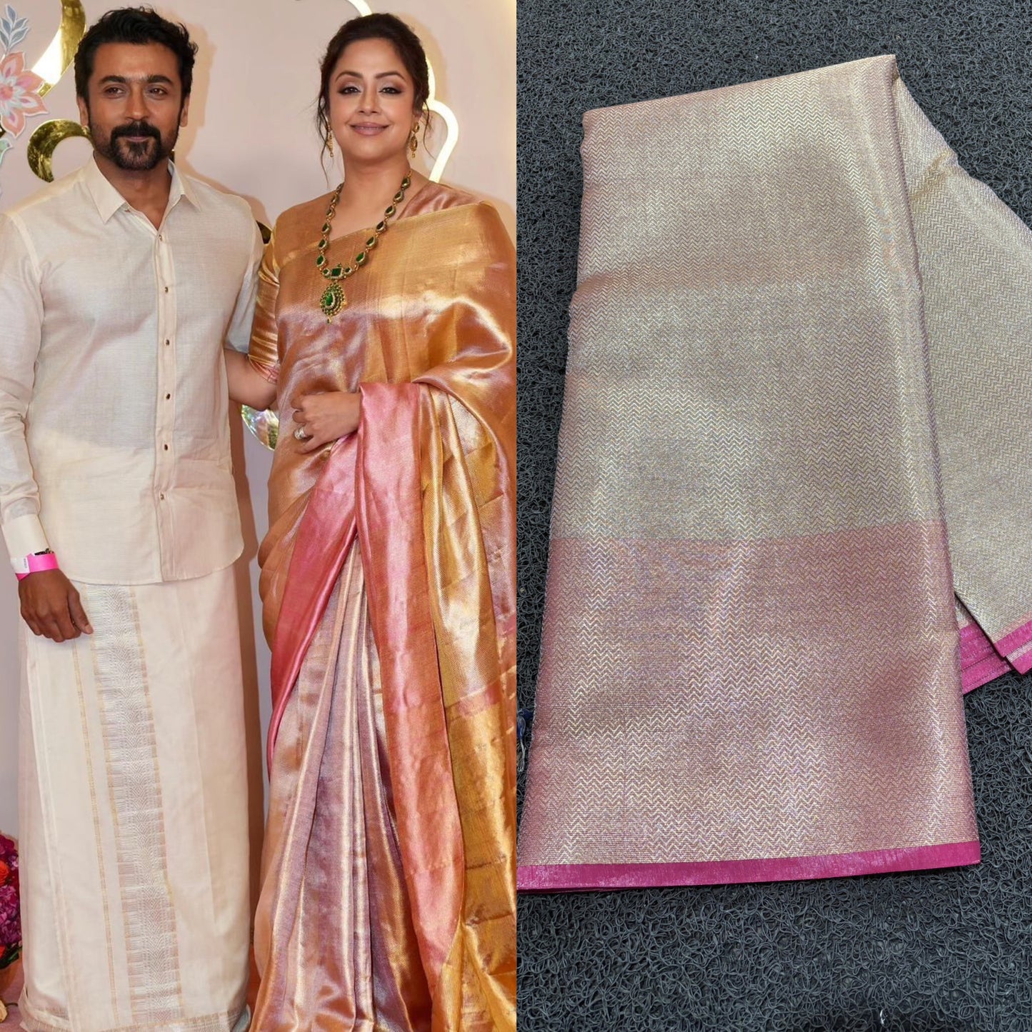 CS33-Jothika ambani wedding saree