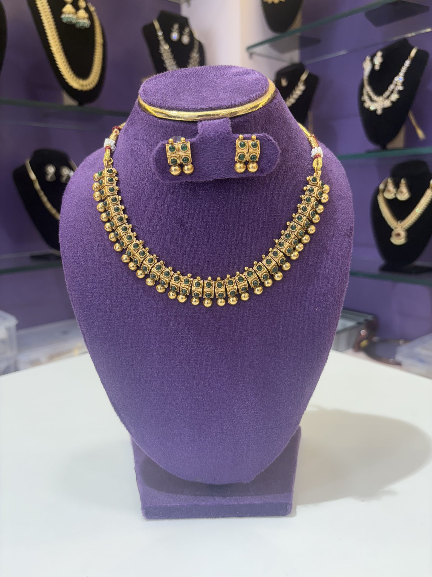 JL10051011 Shivakshi neck set jewellery