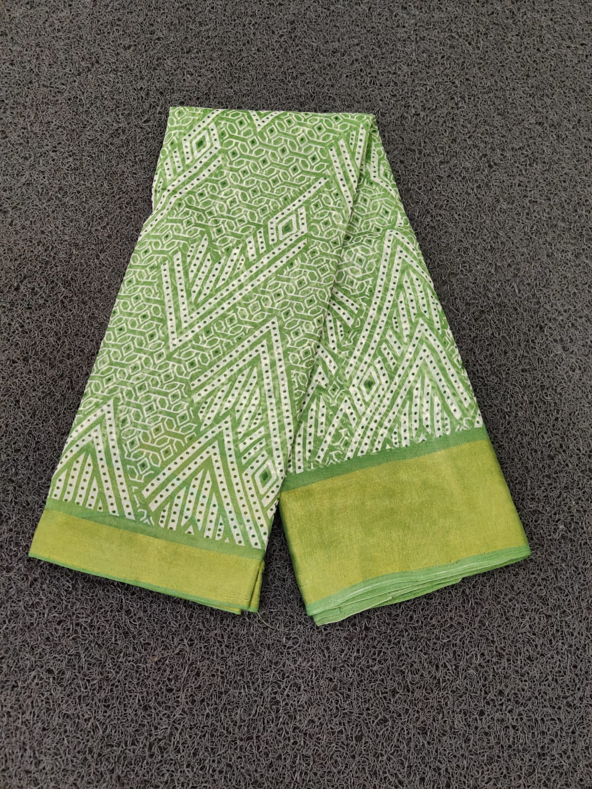 LINEN COTTON SAREE OFF01