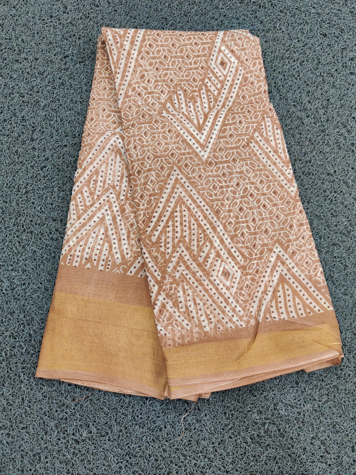 LINEN COTTON SAREE OFF01