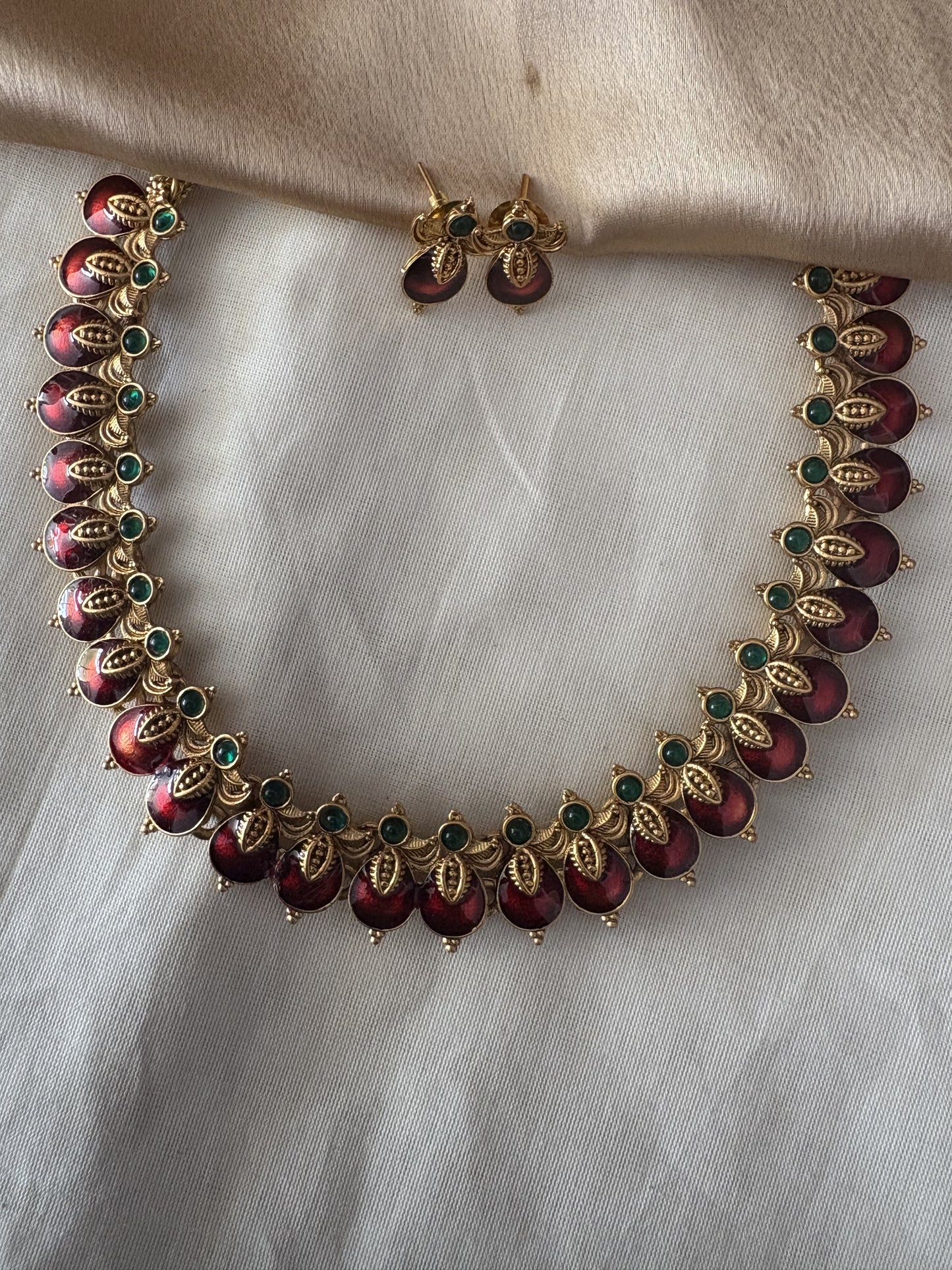 JL20033011/5 Vedhanandha Necklace JEWELLERY