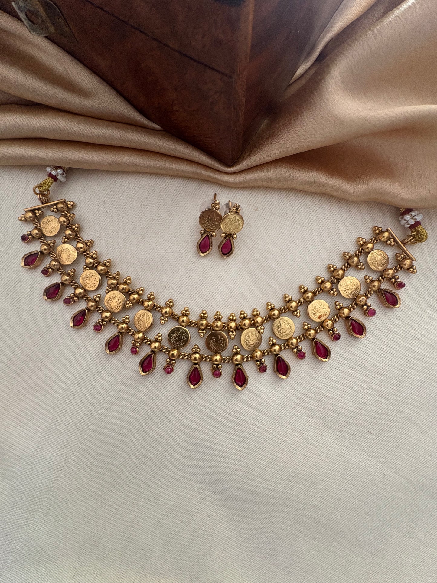 JL20043511 Palakka Choker Jewellery