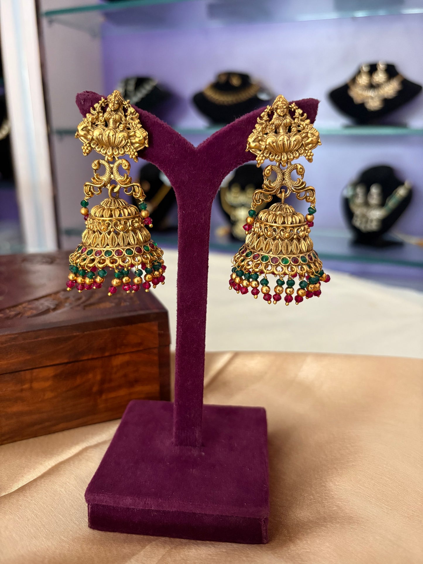 JL20054051 Heavy Jumka JEWELLERY