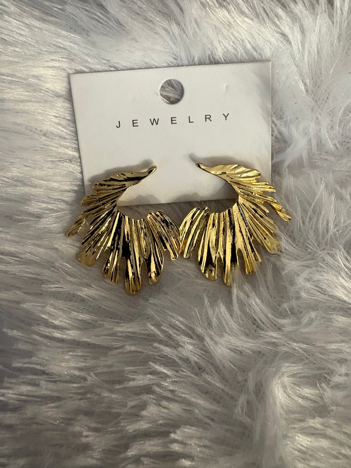 JL20019651 Unshaped Earrings JEWELLERY