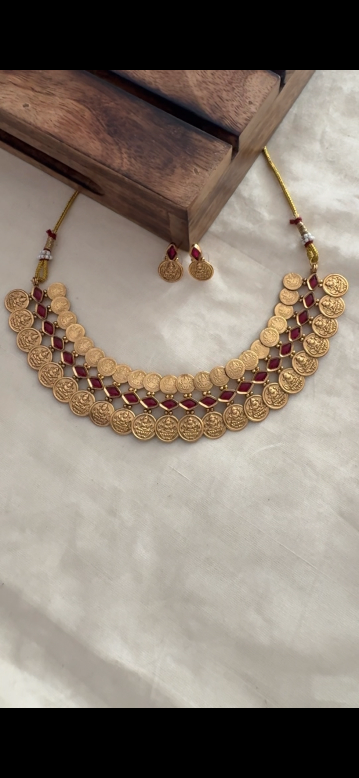 JL20058022 Mini Double Coin necklace