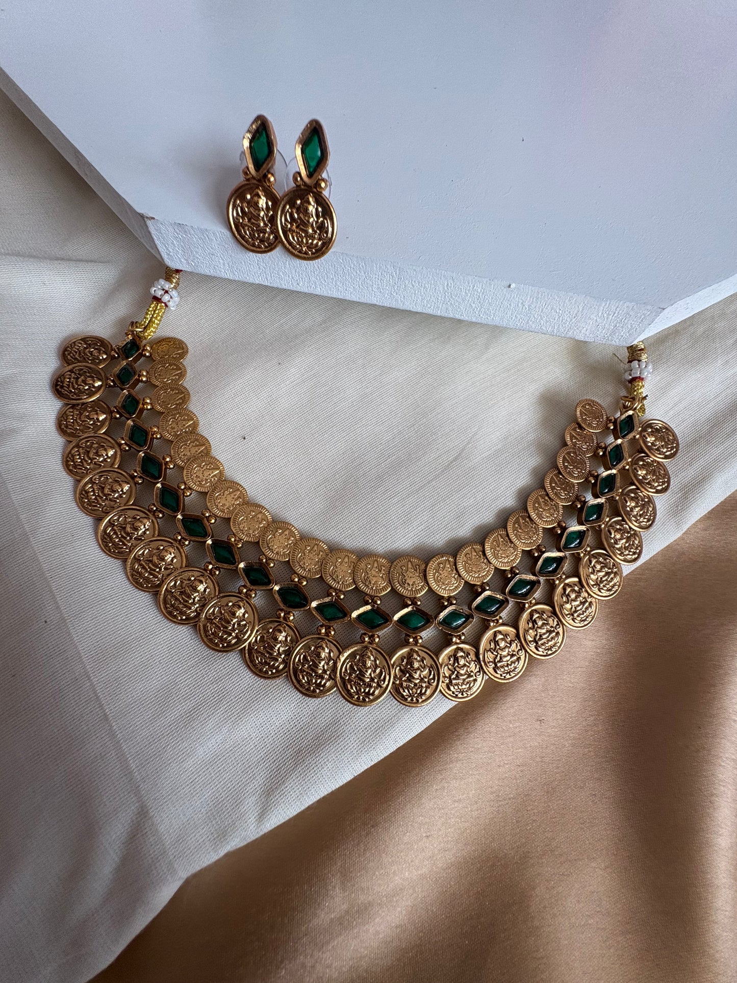 JL20058022 Mini Double Coin necklace