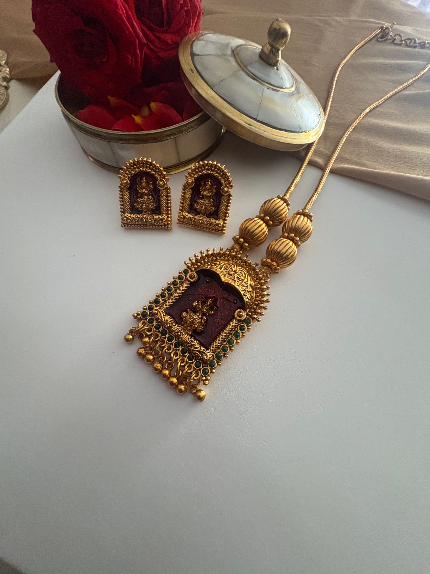 JL30039022 Temple neck set JEWELLERY