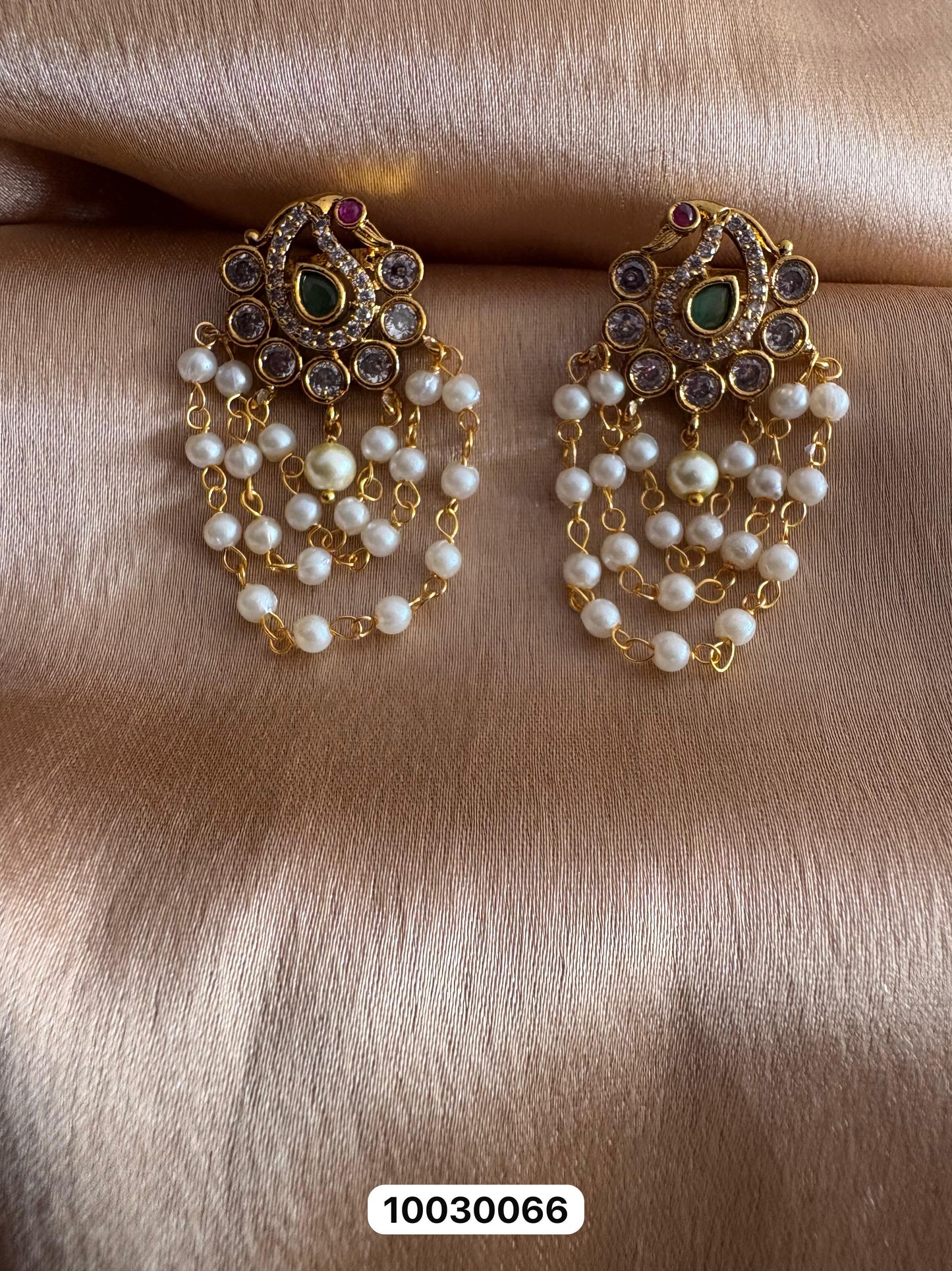 JL100300111 Pearl Simple Earrings JEWELLERY