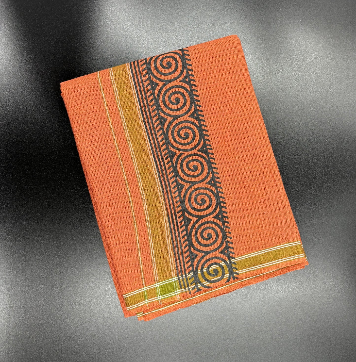 KM01- Tribal print single dhothi