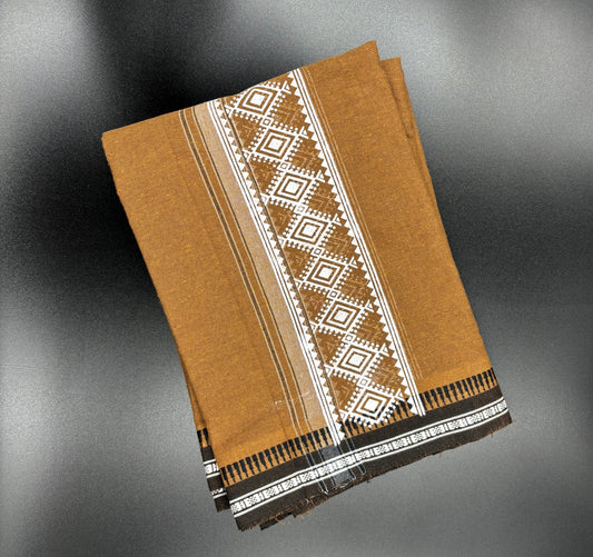 KM01- Tribal print single dhothi