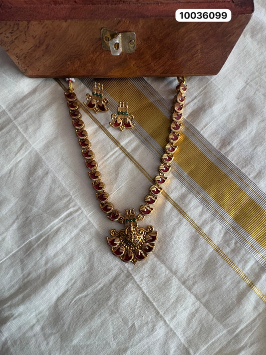 JL10036011 Kerala Style neck set JEWELLERY