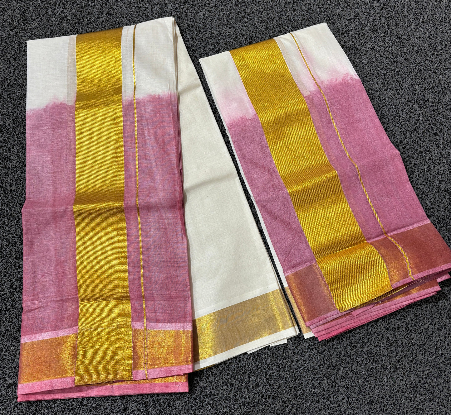 Sm60 Tye and dye set mundu