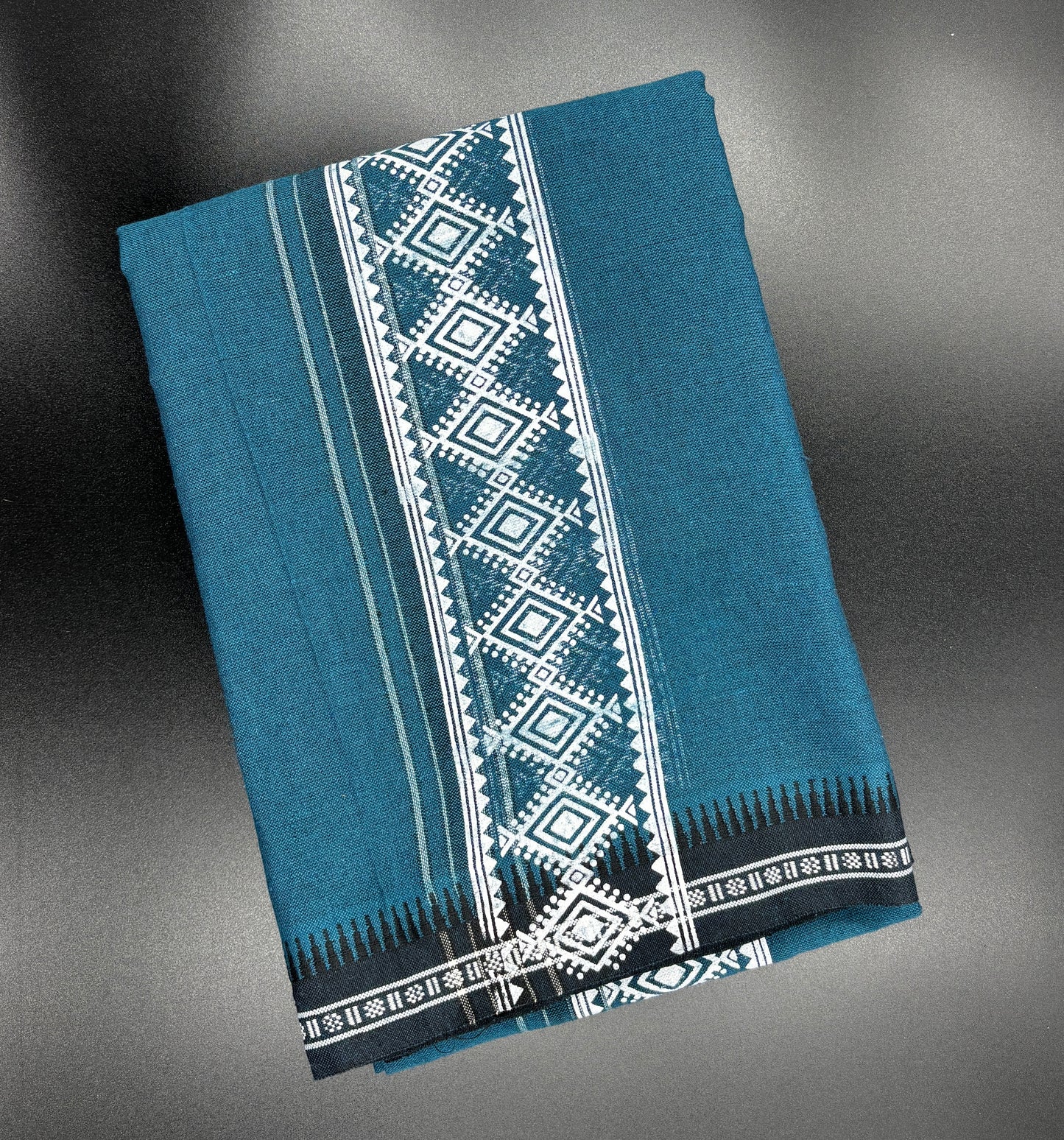 KM01- Tribal print single dhothi