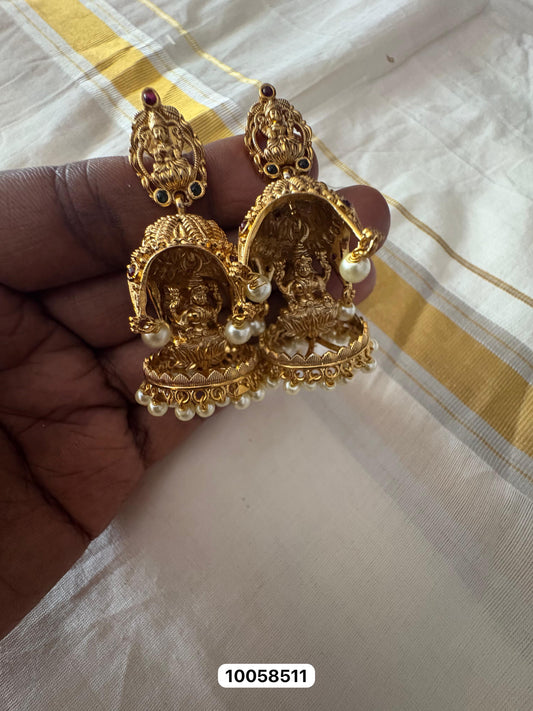 JL10058511 Temple Jumka JEWELLERY