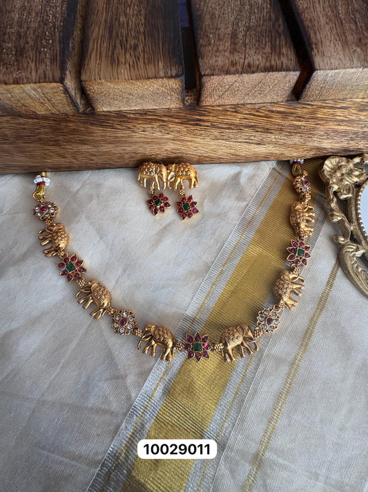 JL10029011 Elephant neck set Jewellery