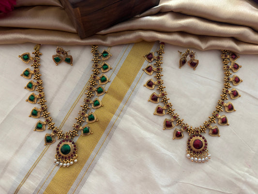 JL10027011 Short Palakka necklace JEWELLERY