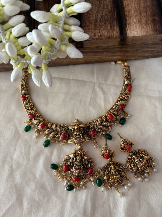 JL30060011 Lakshmi bridal necklace JEWELLERY