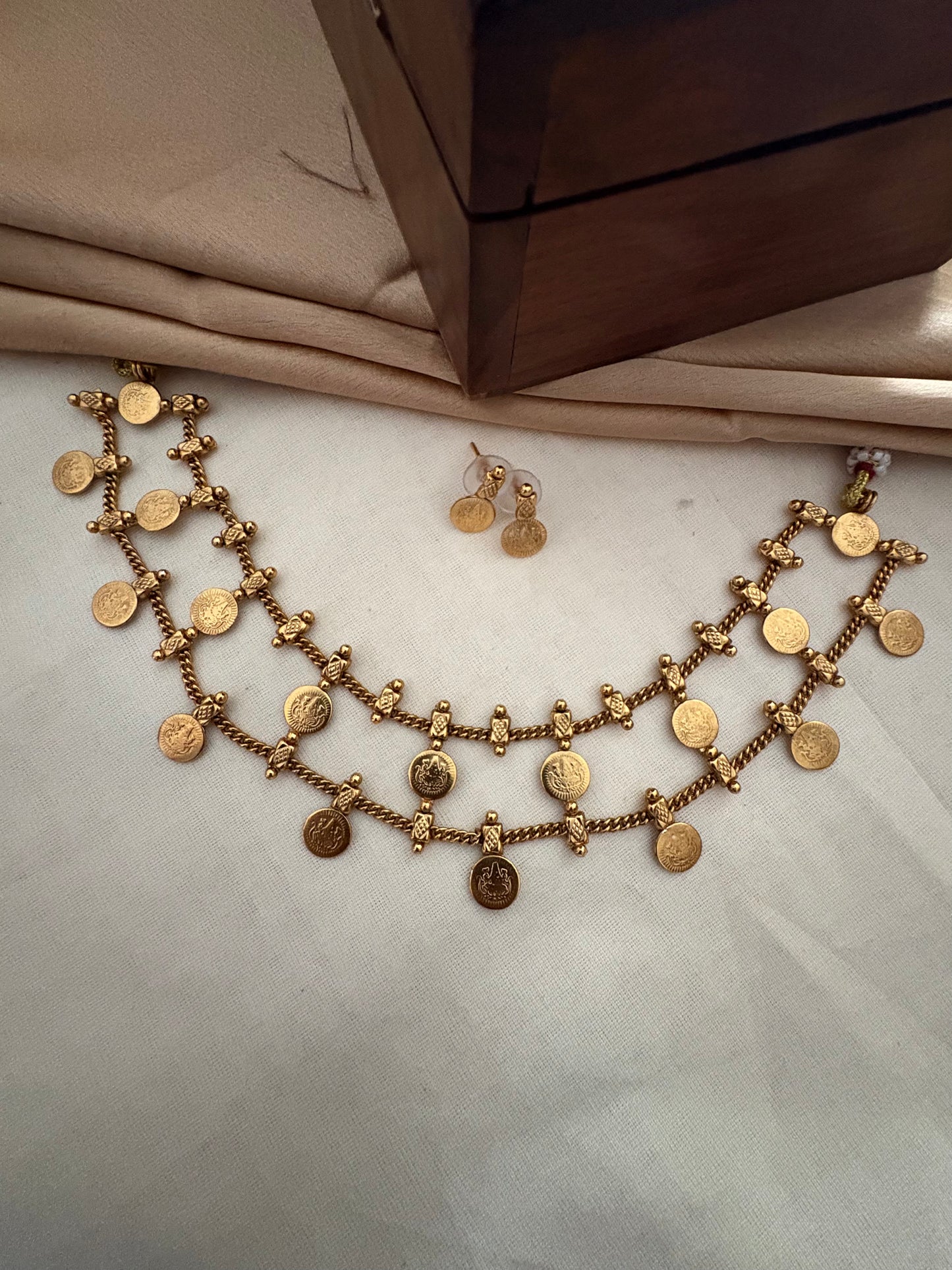 JL10054021 2 Layer necklace JEWELLERY