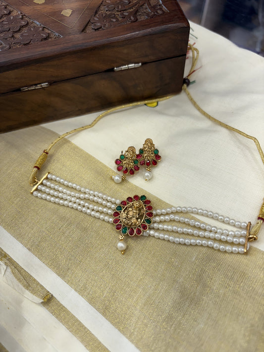 JL10015011 Pearl choker jewellery