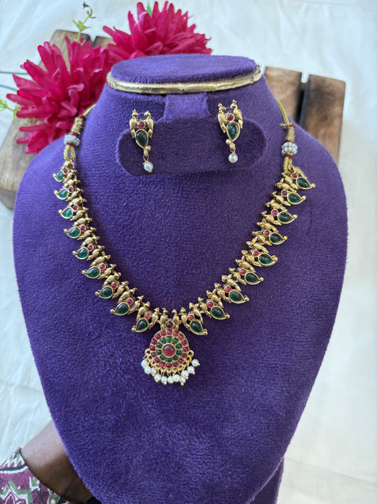 JL100320114 Devanandha neck set JEWELLERY