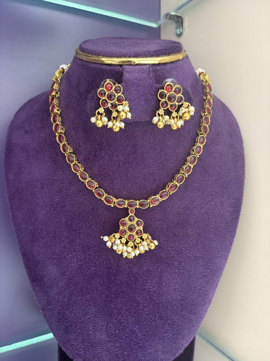 JL100260115 Stone necklace JEWELLERY