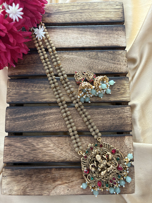 JL30063881/1 Vedhika neck set with earrings JEWELLERY