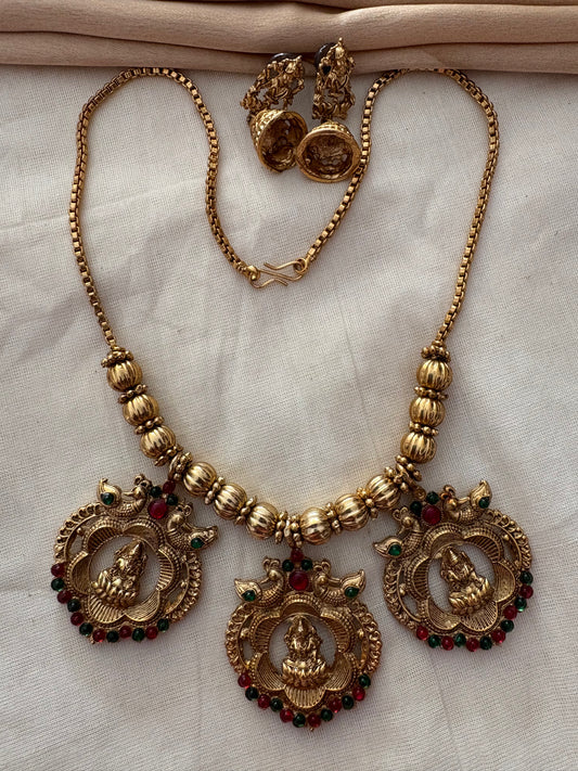 JL30028511 3 pendant Necklace JEWELLERY