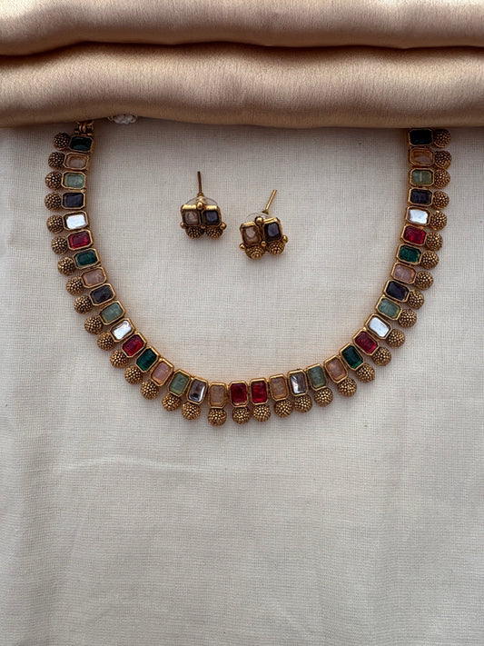 JL100360115 Multi Colour necklace JEWELLERY