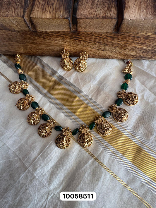 JL10058511 Lakshmi necklace JEWELLERY