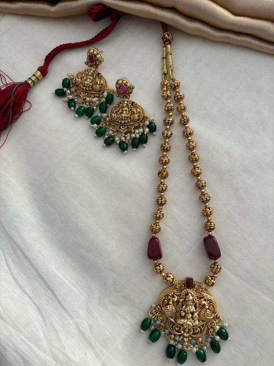 JL10054011 Haritha long necklace JEWELLERY