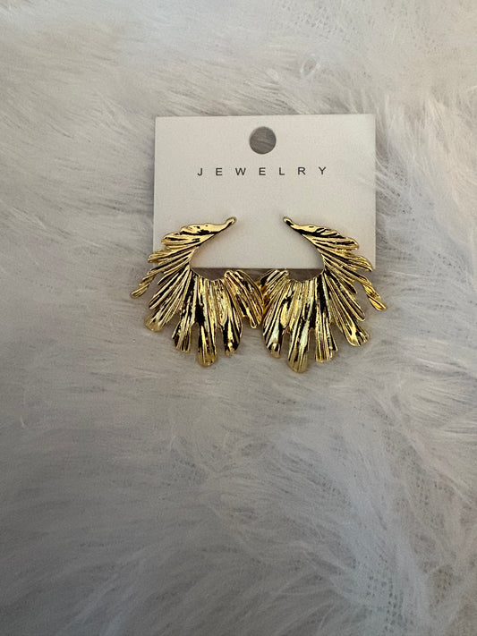 JL20019651 Unshaped Earrings JEWELLERY