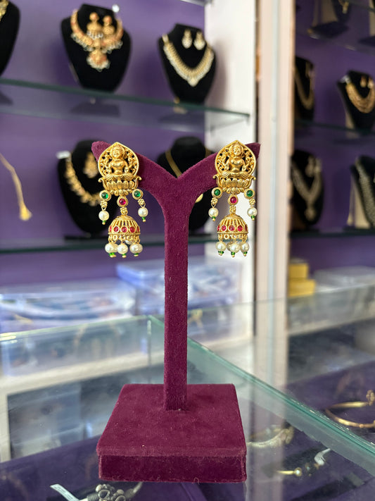 JL20040011 Temple Jumka jewellery