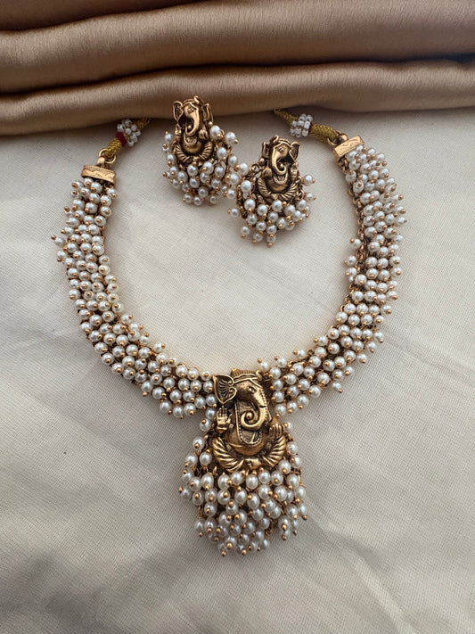 JL20072011 Temple necklace JEWELLERY