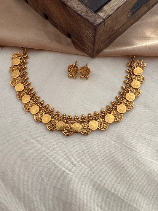 JL20039022 Lakshmi Coin necklace JEWELLERY