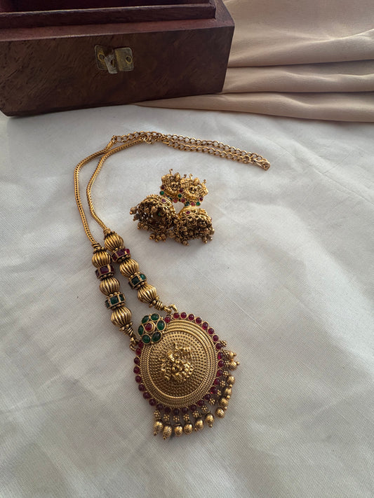 JL30038011 Lakshmi necklace JEWELLERY
