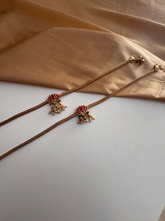JL20039022 Lotus anklet JEWELLERY