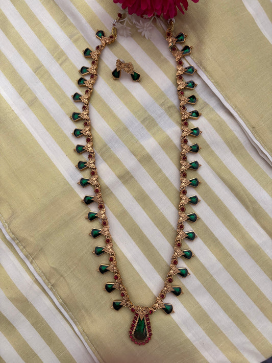 JL10045022 Long neck set jewellery