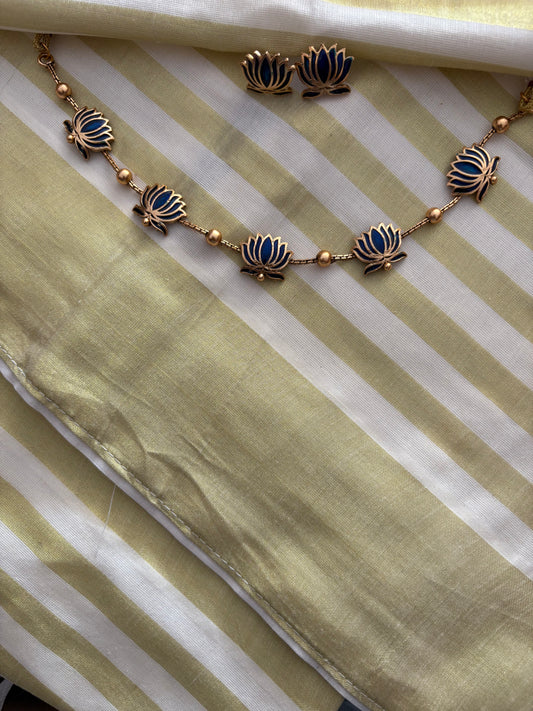 JL10020011 lotus necklace jewellery