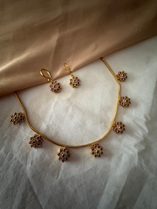 JL10041066 Flowers Pendant necklace JEWELLERY