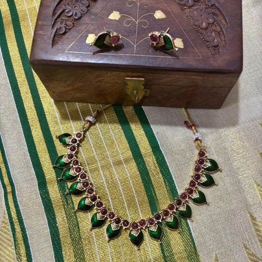 JL03- Palaka neck set jewellery