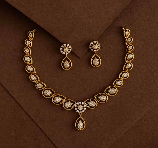 JlAD02- ad neck set jewellery